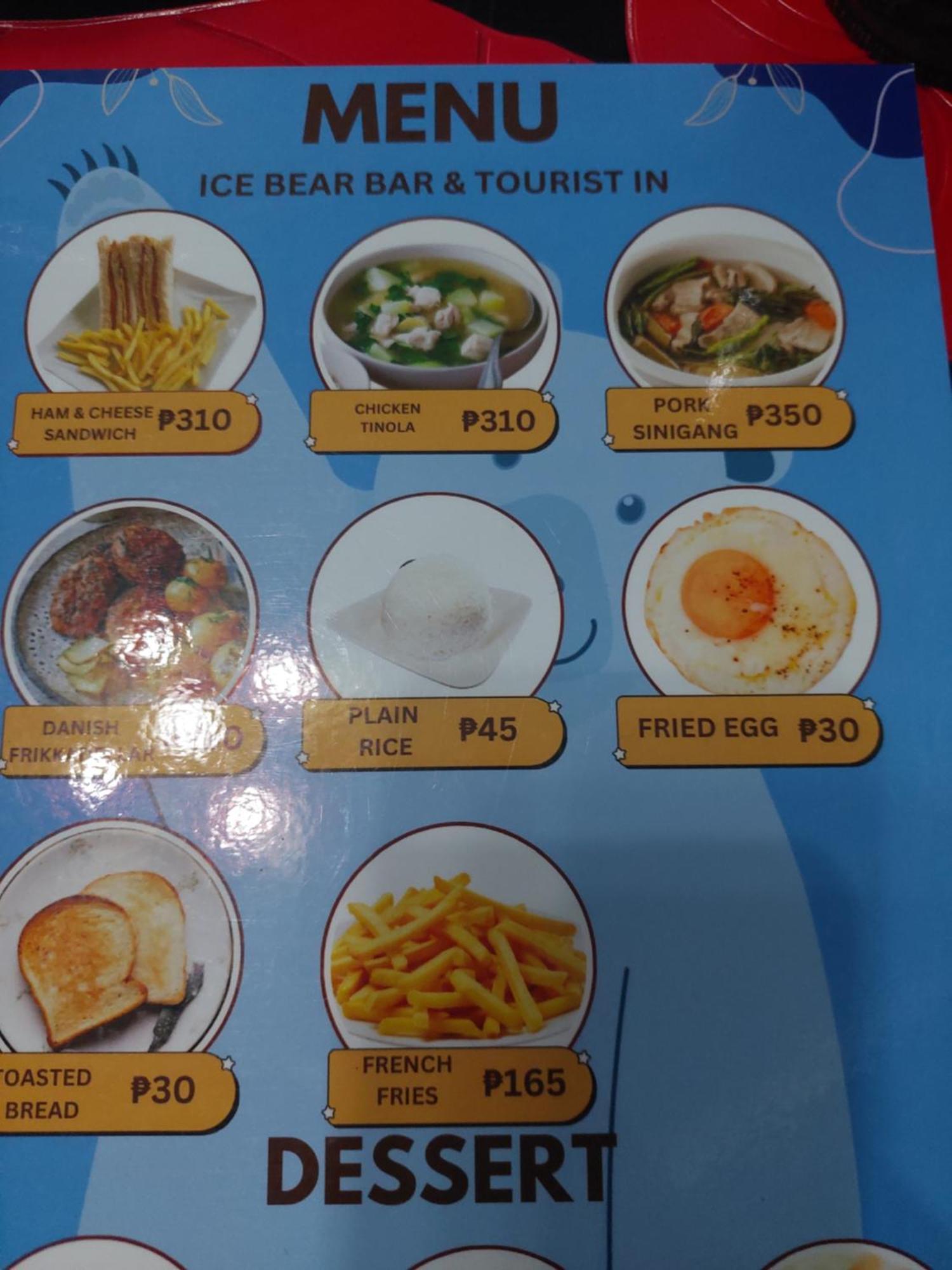 Ice Bear Bar & Tourist Inn Dauis Ngoại thất bức ảnh